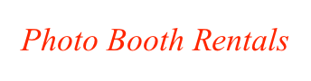 Photo Booth Rentals